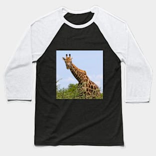 Giraffe Baseball T-Shirt